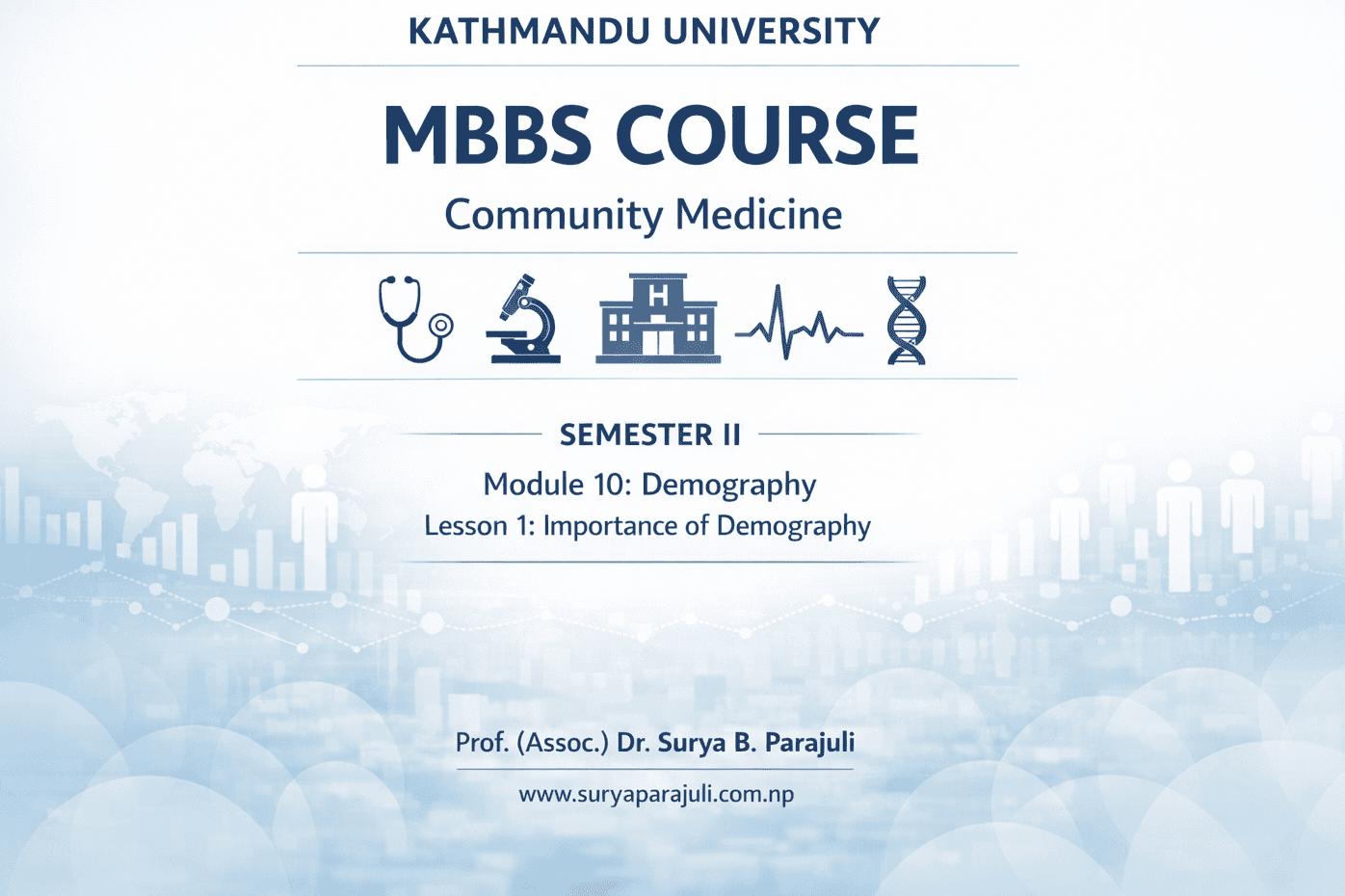 Importance of demography